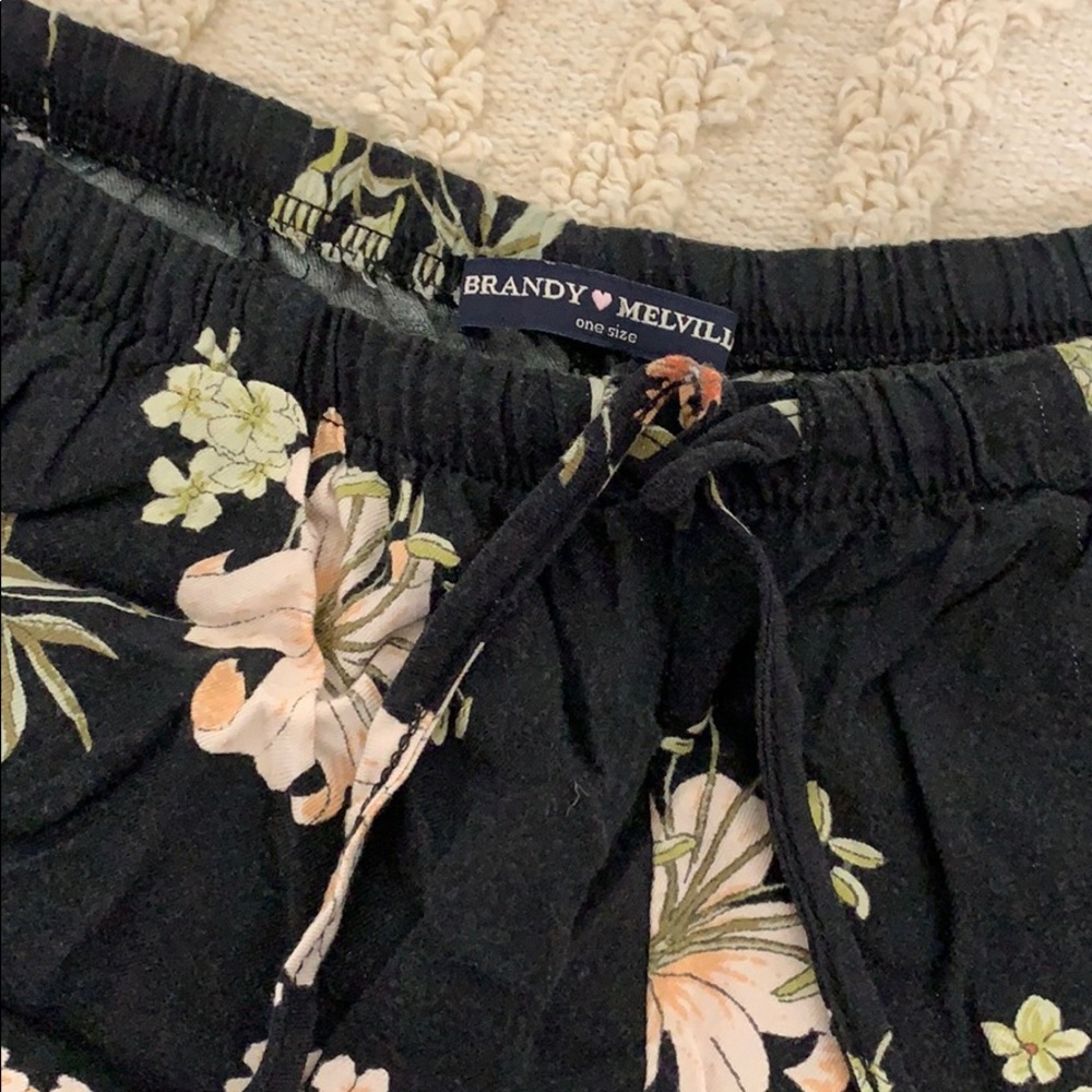 Brandy Melville Floral Shorts